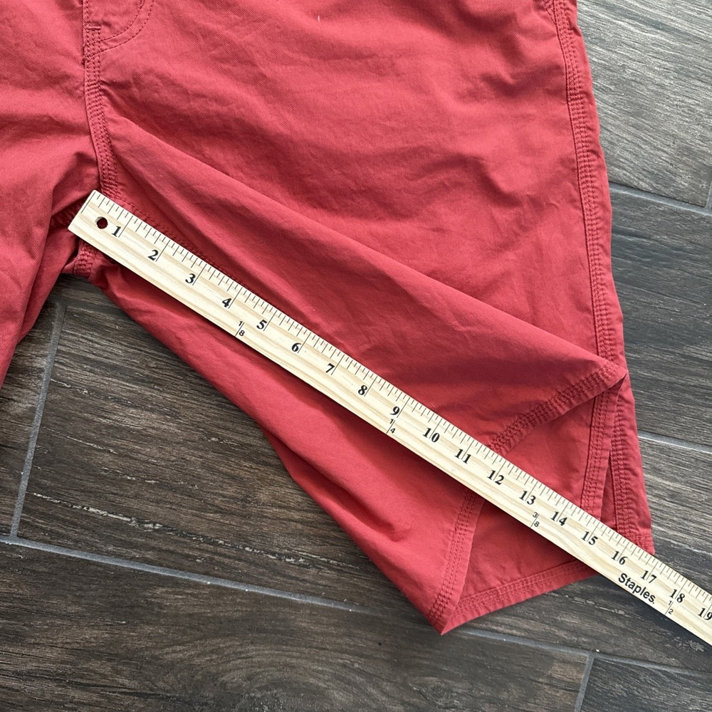 John Varvatos Men's 38 Everly Shorts Red 12" Inseam NWT - Picture 5 of 8
